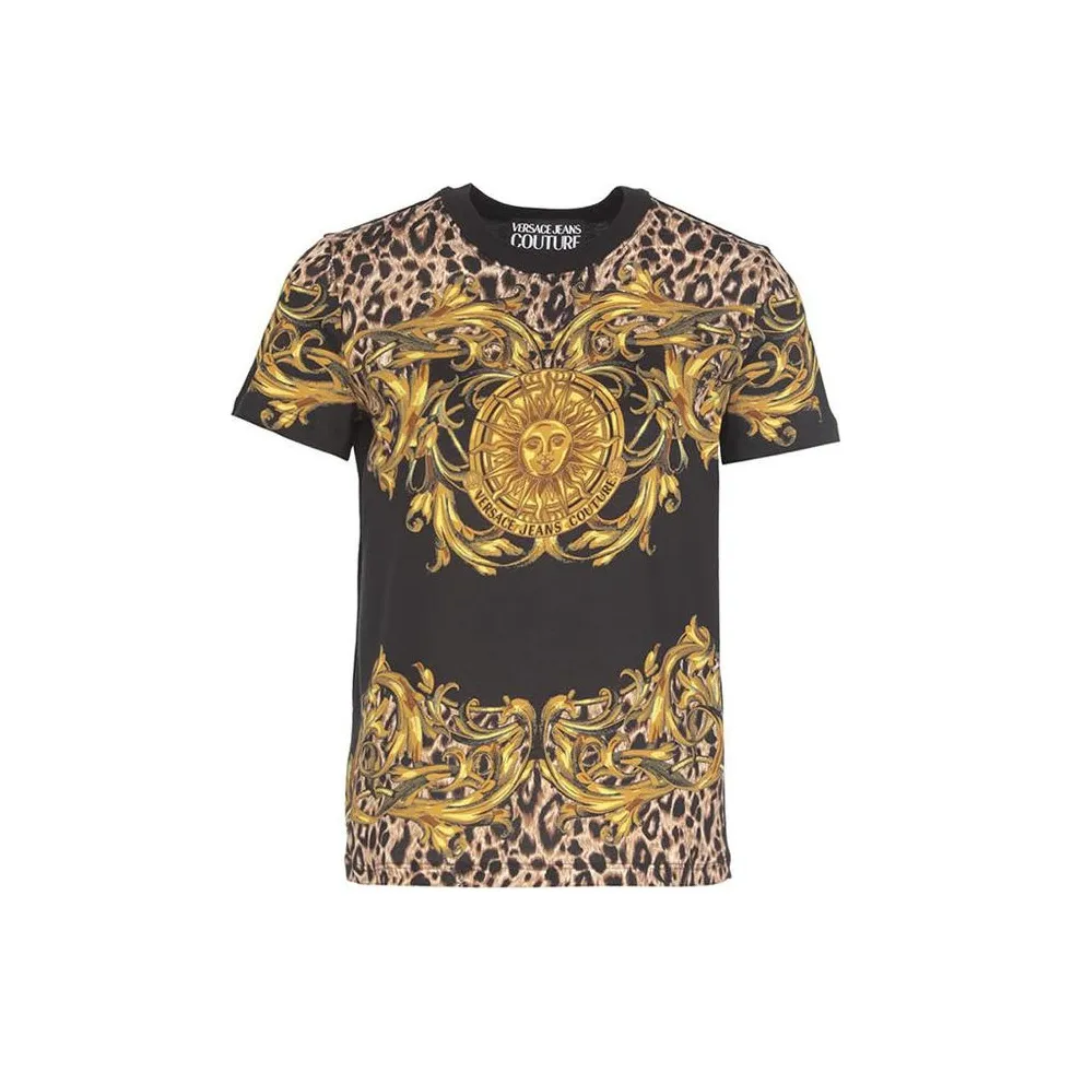 VERSACE JEANS COUTURE SS22 T Shirt Women's Black
