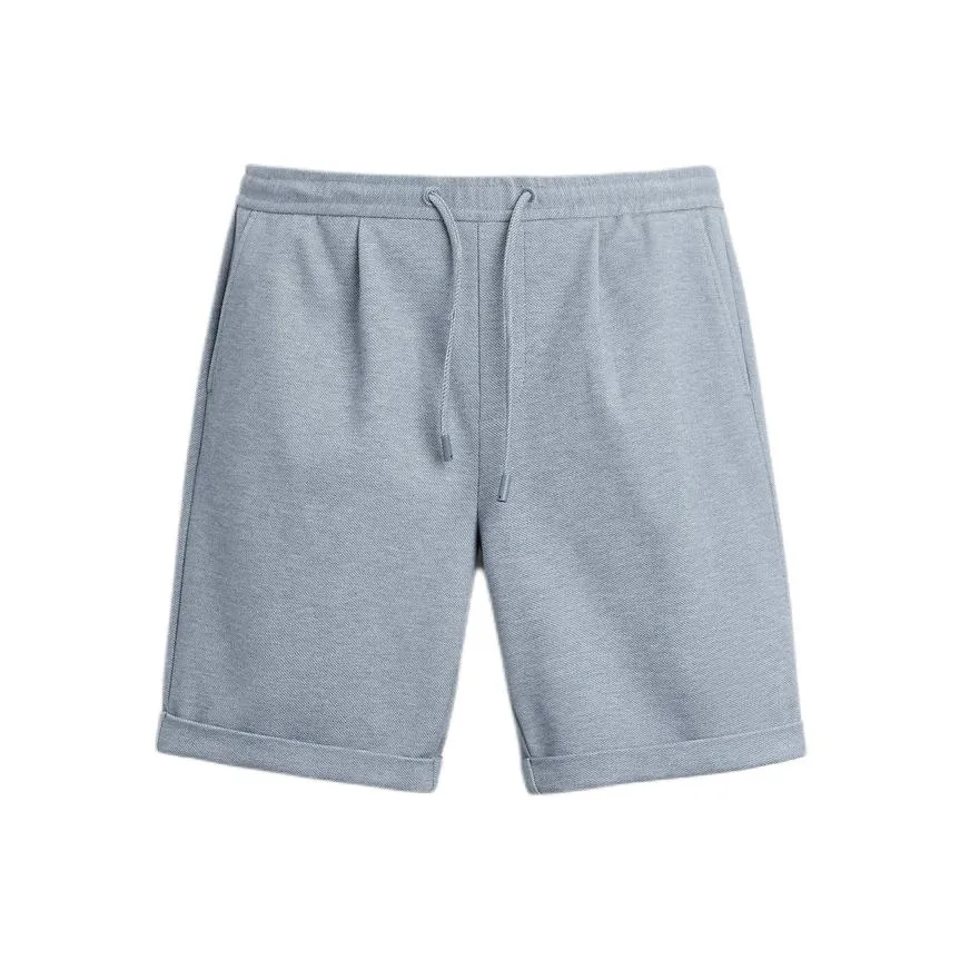 ZARA Casual Shorts Men's Zebra Print Blue