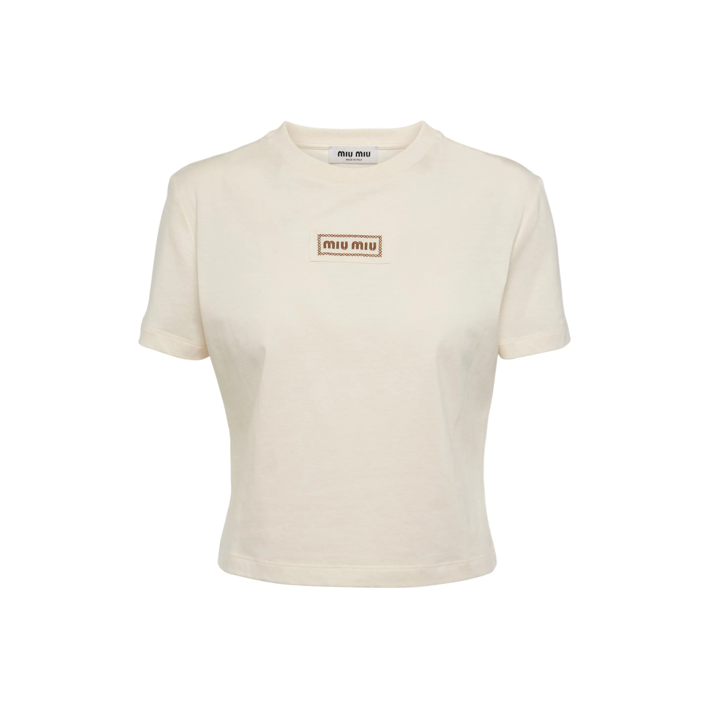 MIU MIU T Shirts Women's Beige