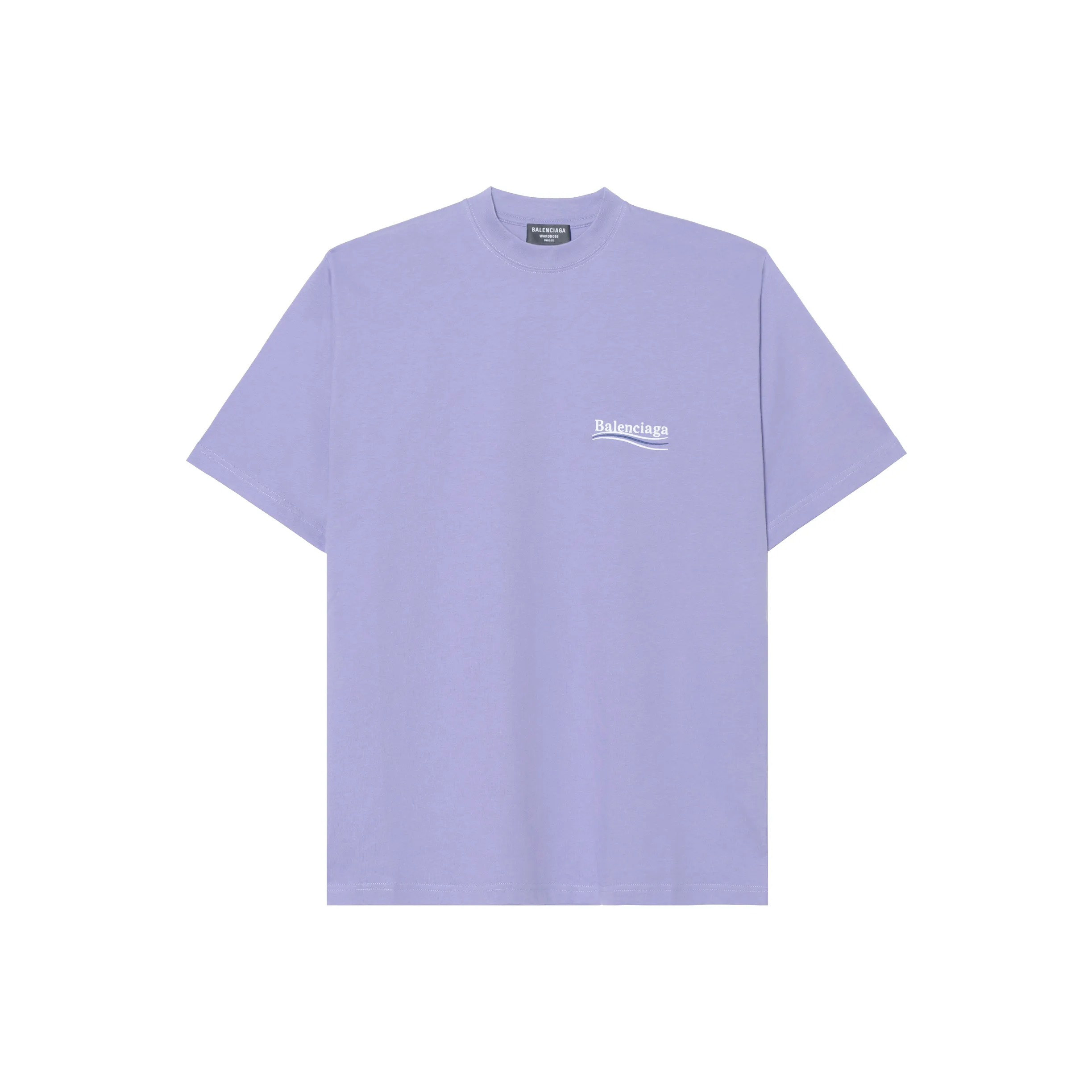 Balenciaga Political Campaign T Shirt 'Purple'
