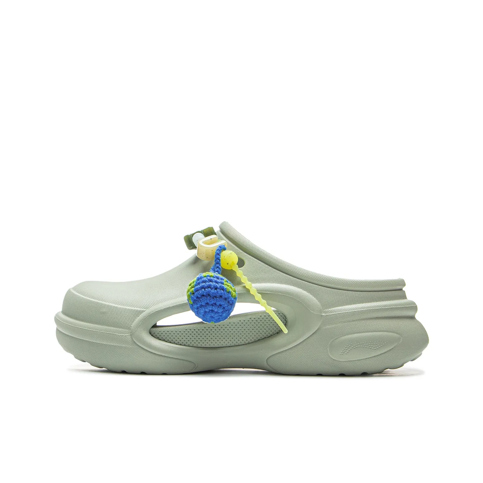 YINGXIONGLIANMENGYONGCHIPAIDUI x LINING Мягкие сабо унисекс зеленые