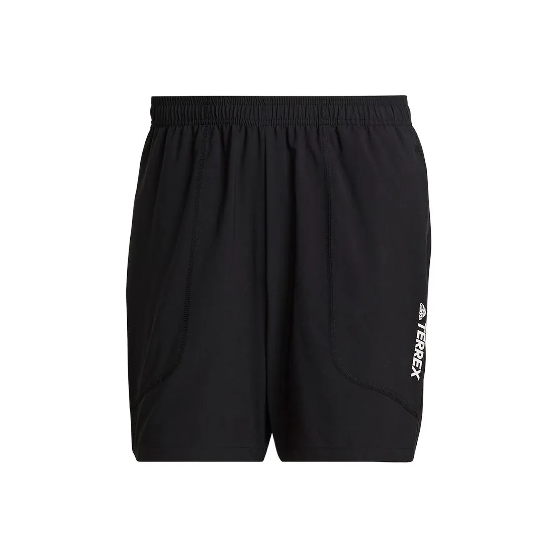 Adidas Terry Logo-print Running Shorts