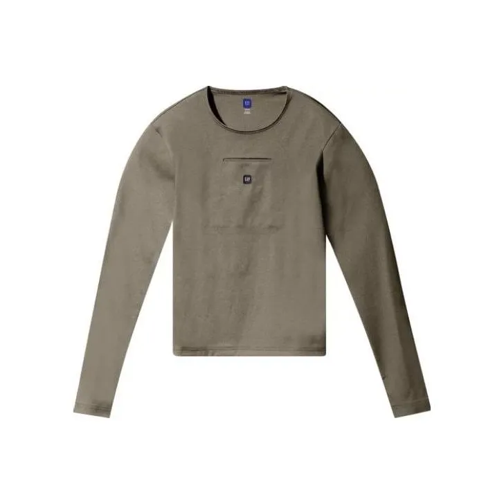 YEEZY x Gap X Balenciaga T Shirt Women's Olive Green
