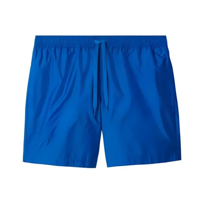 Burberry SS24 Повседневные шорты Мужские Холст Синий