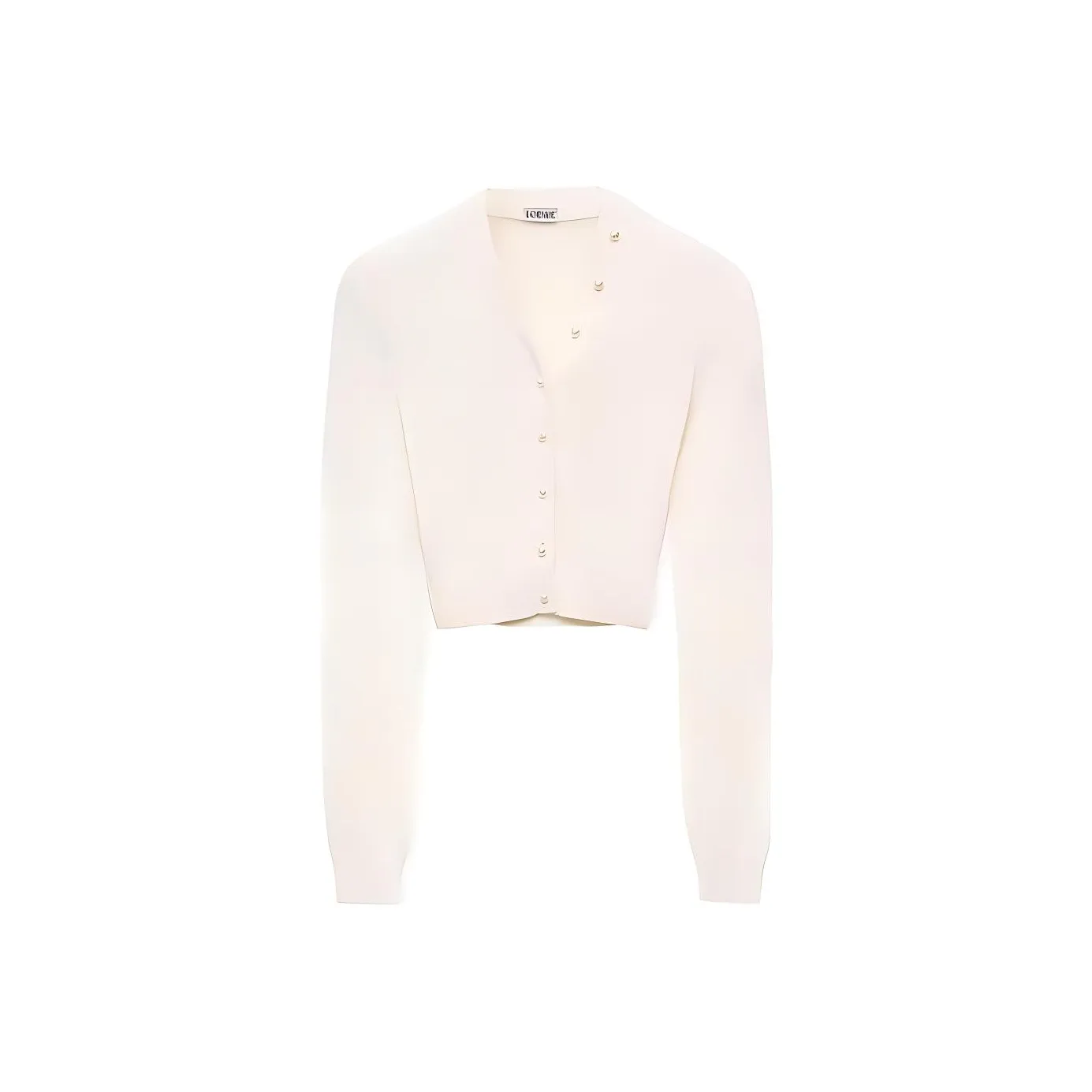 LOEWE FW22 КРОП ТОП Женский Белый