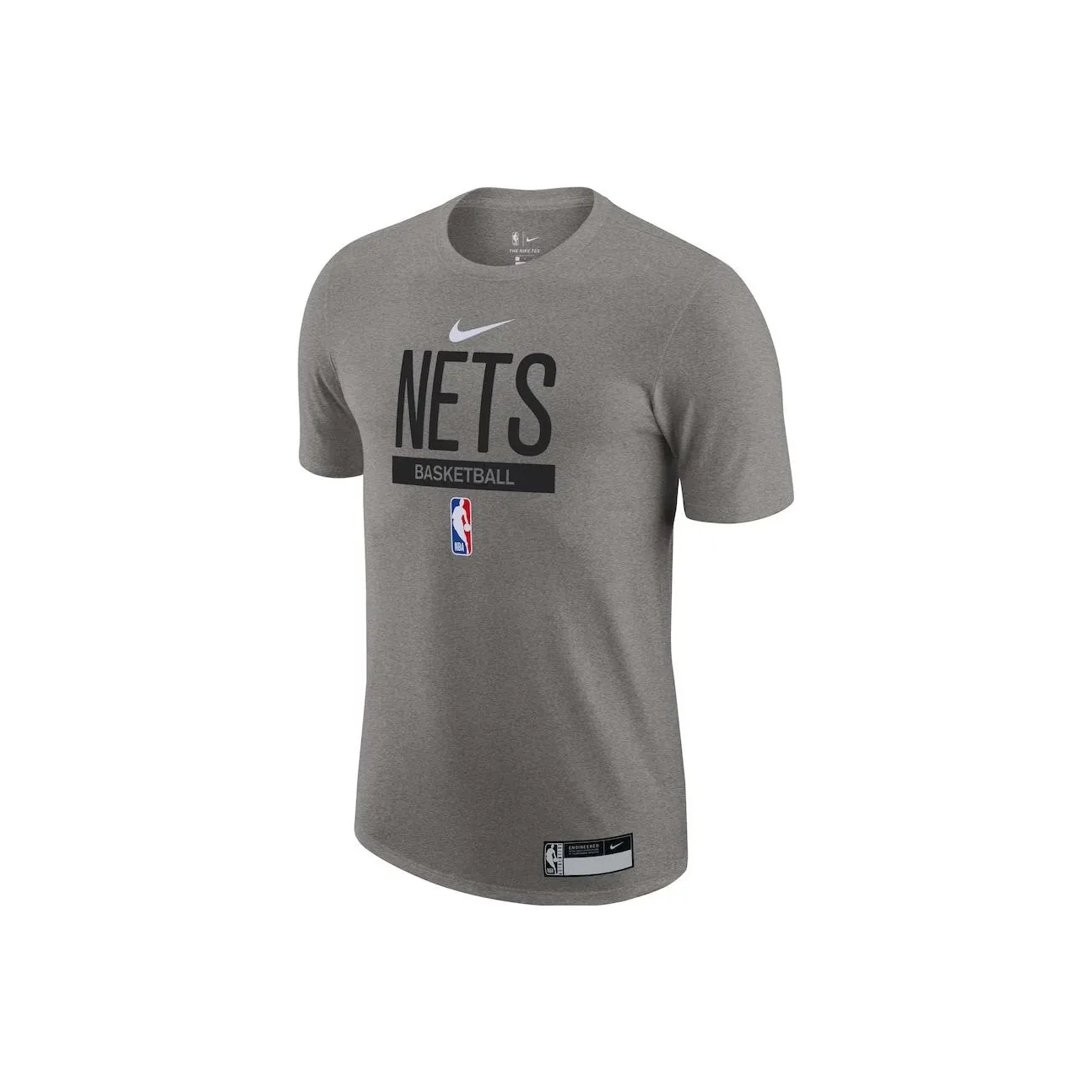 Nike Серый Мужская баскетбольная футболка