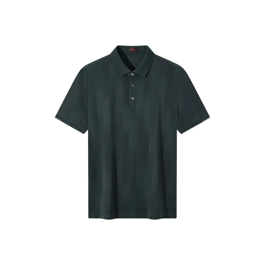 SEVEN Поло Мужское Угольно-Серый