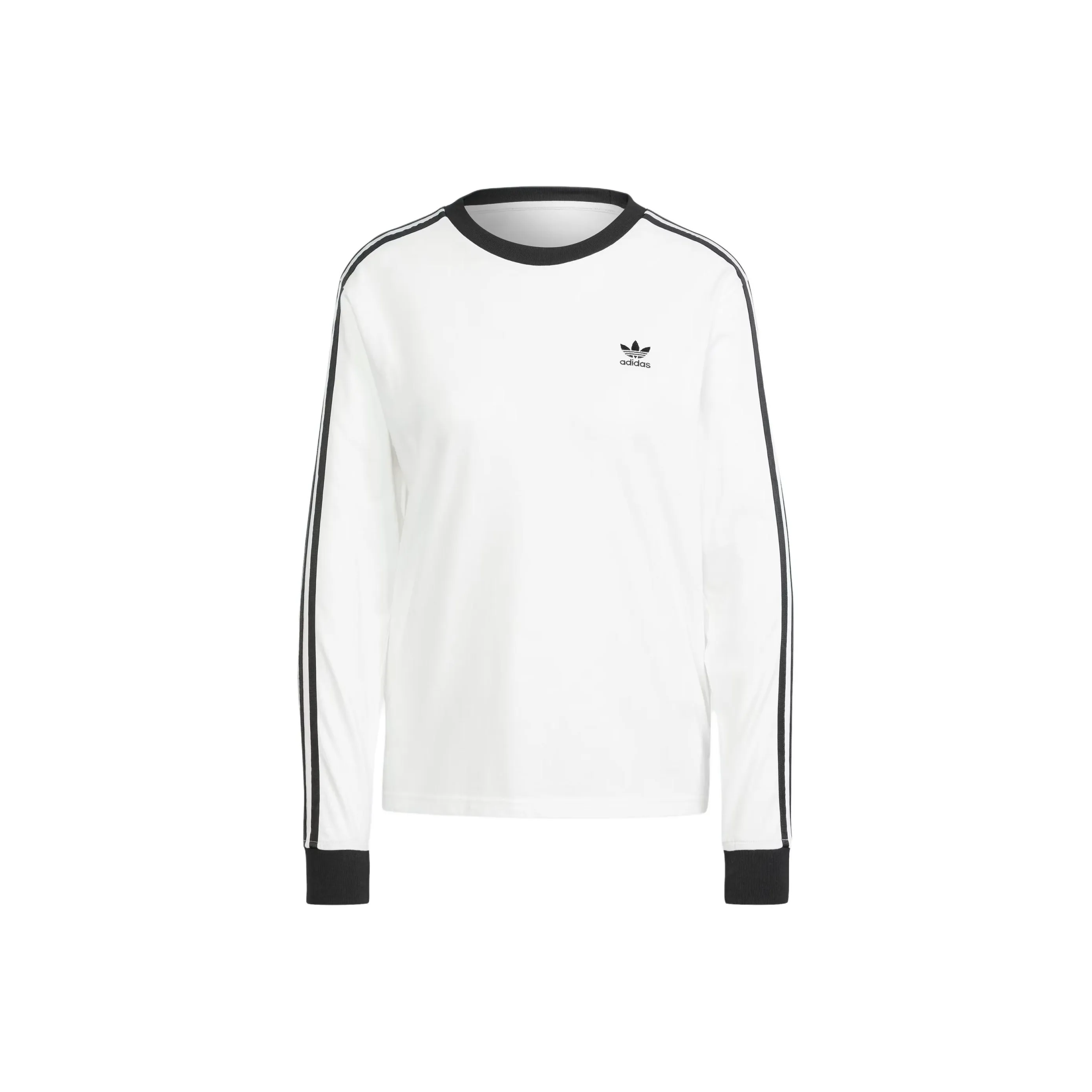 Adidas Originals ADICOLOR 3 Полосы T Рубашка Женская Белая