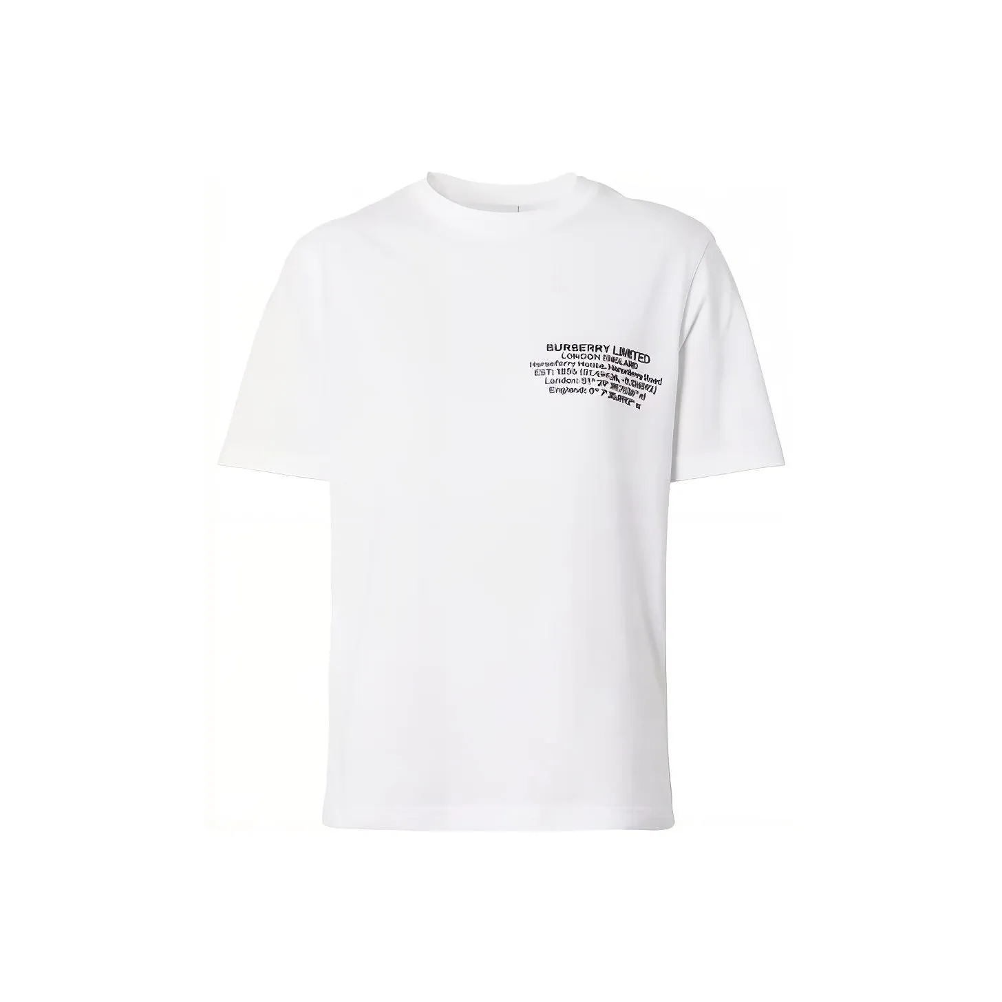 Burberry Address Printed T Shirt