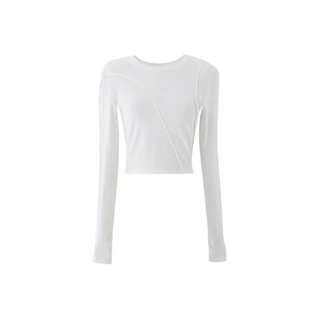 SOON FLOWER КРОП ТОП Женский Белый