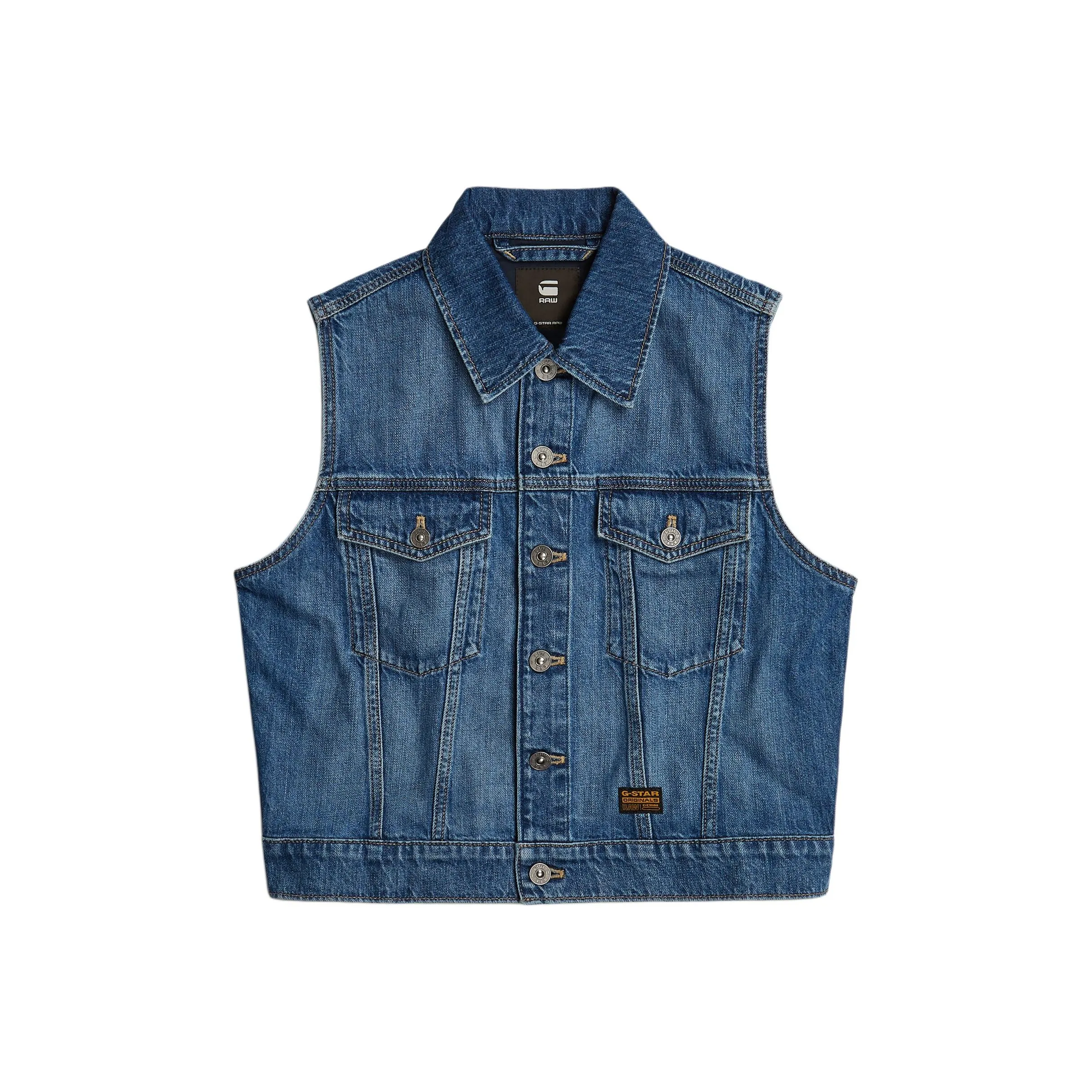 G-STAR RAW Tank Tops Women's Fade Of Morning Peak Blue