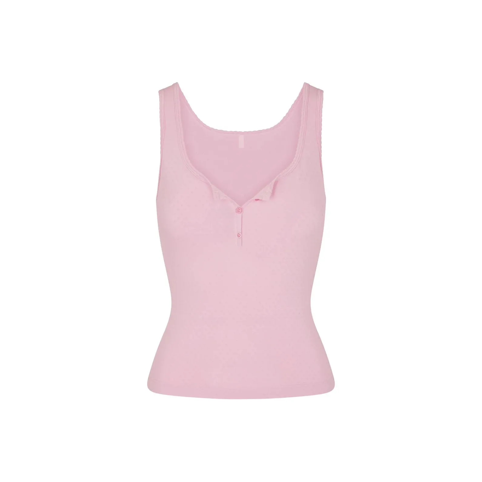 SKIMS Майка Женская Baby Розовый Светло-Розовый
