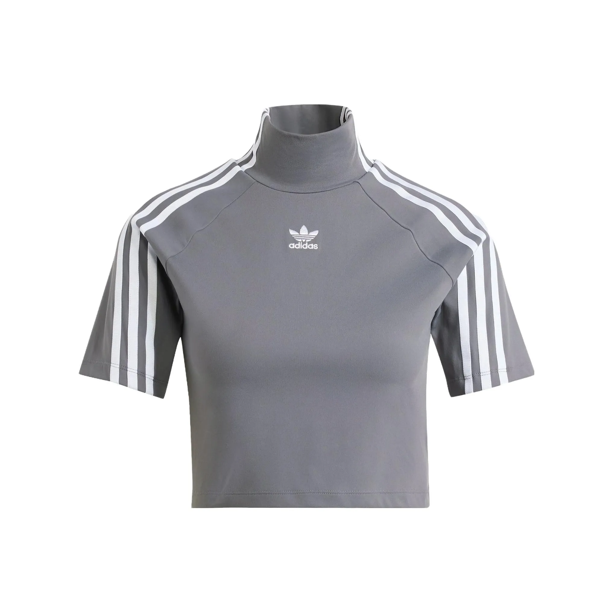 Adidas Originals ILENIUM Raglan Sleeve T Shirt Women's Dark Gray