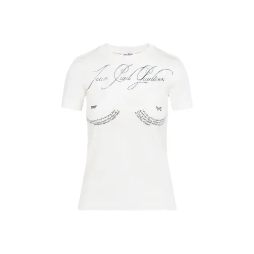 Jean Paul Gaultier Белые Женские Футболки
