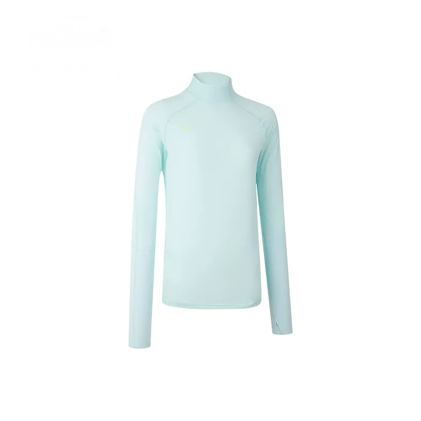 HOKA ONE ONE COLD WEATHER Стандартная Рубашка Женская Яркая Морской Синий