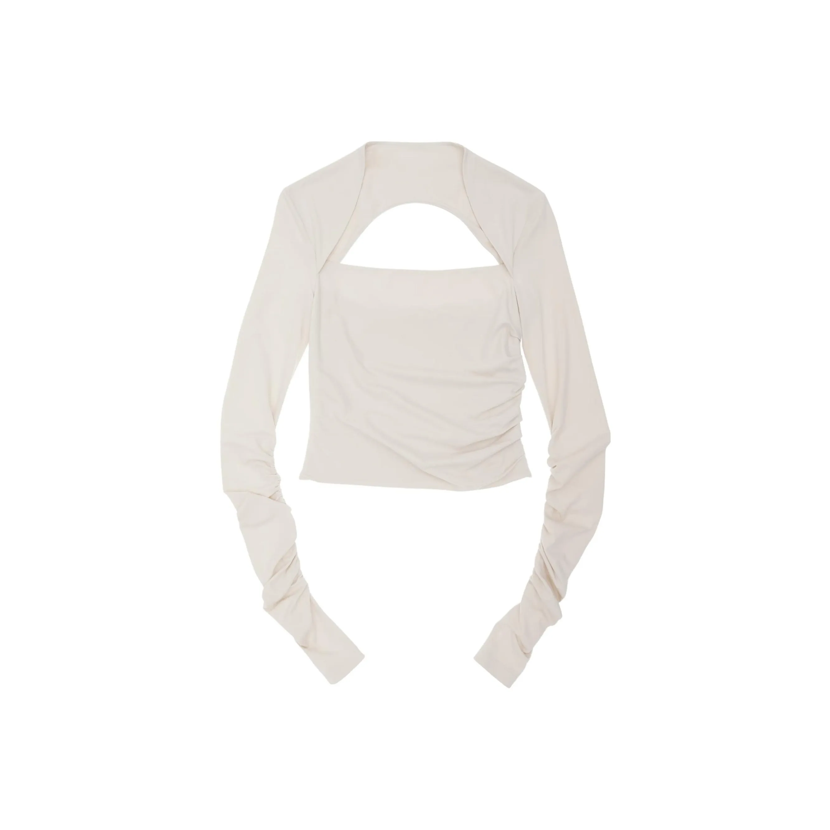 Helmut Lang Draped Shrung Top