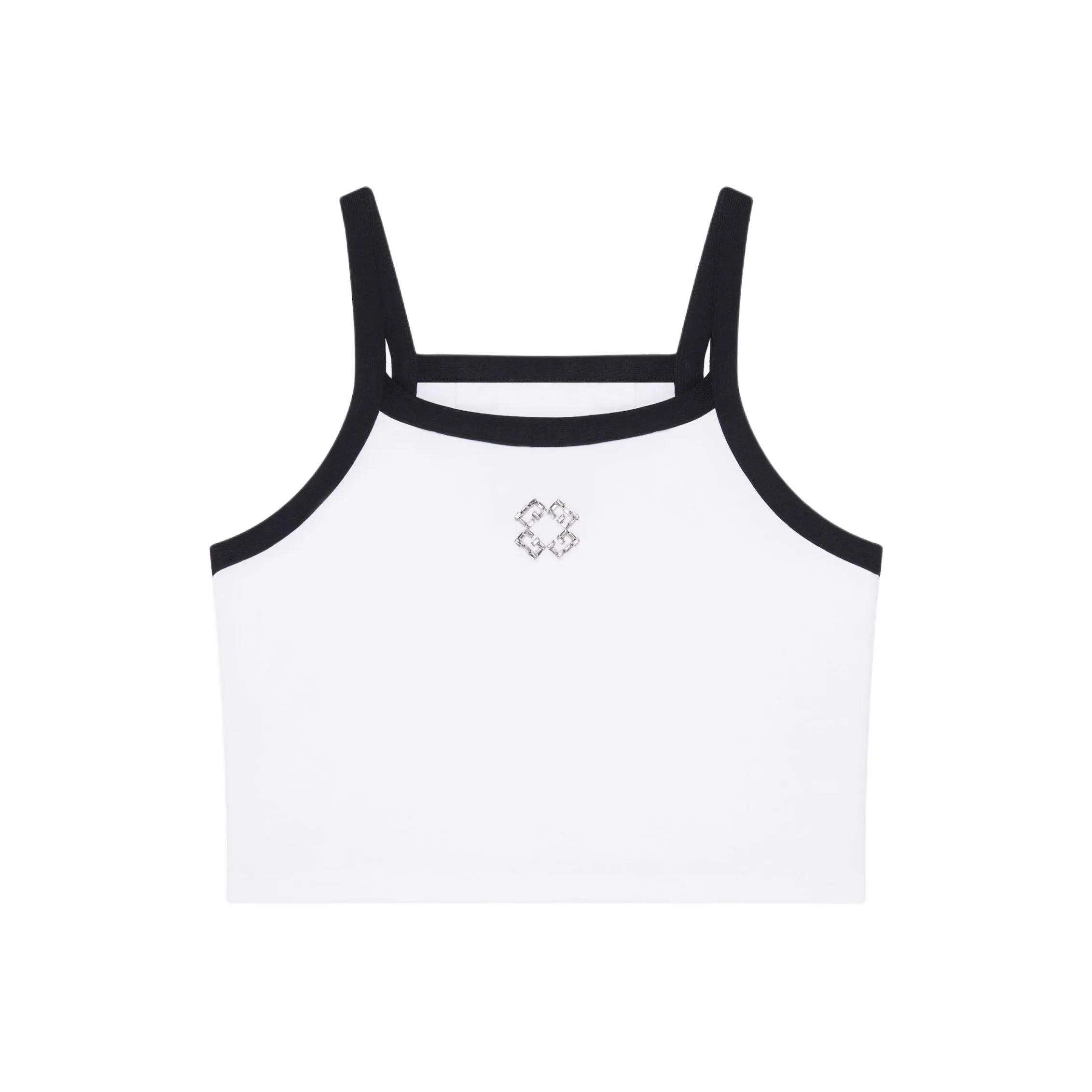 Givenchy 4G Detailed Cropped Tank Top