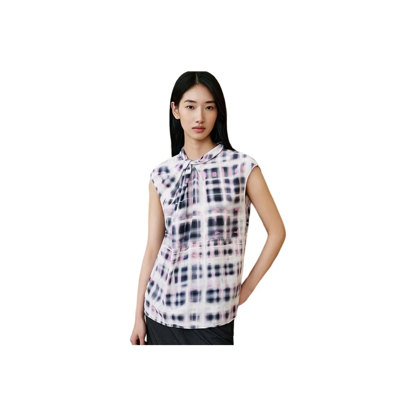 INSUN T-рубашка Женская Розовая Фиолетовая