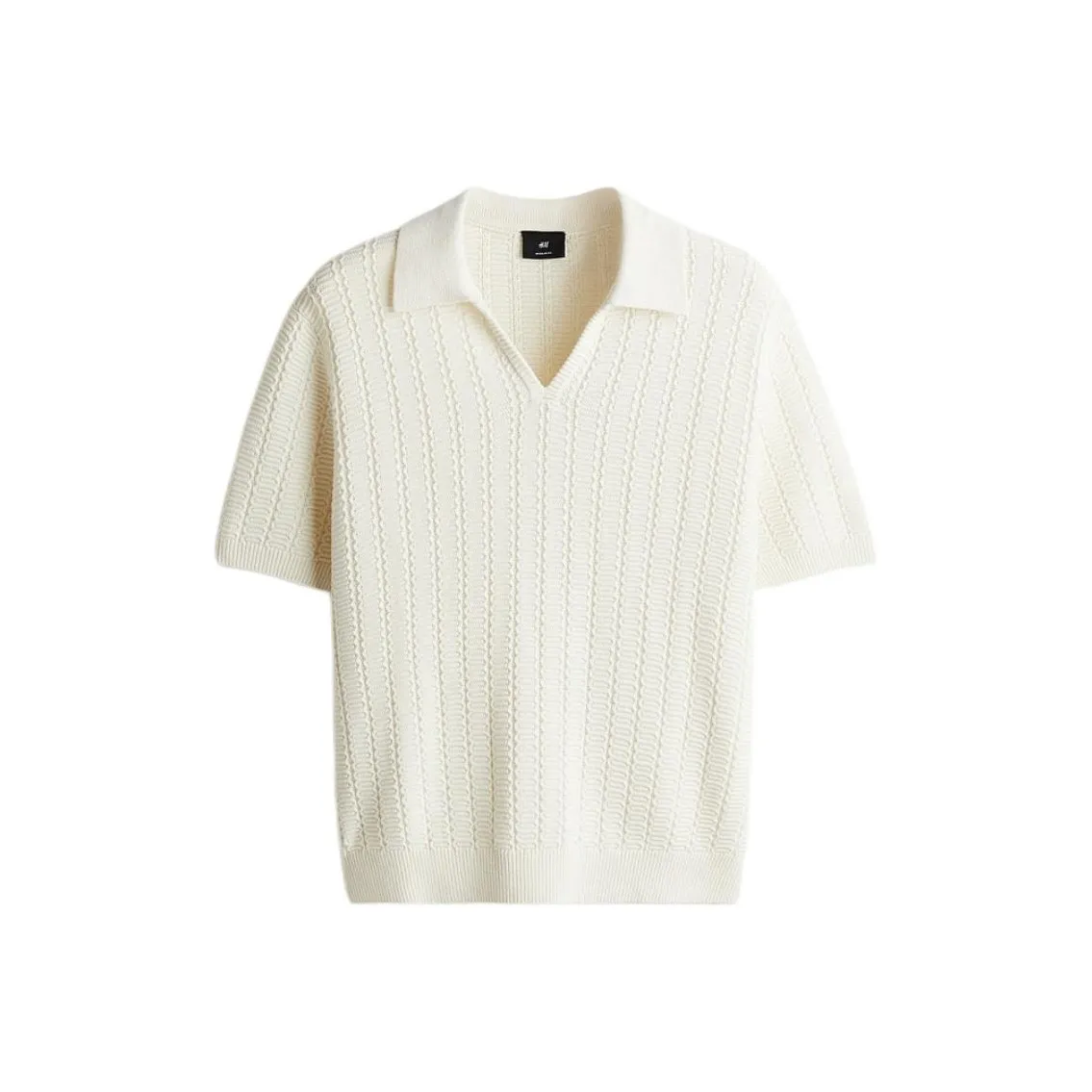 H&M Белая Мужская Поло