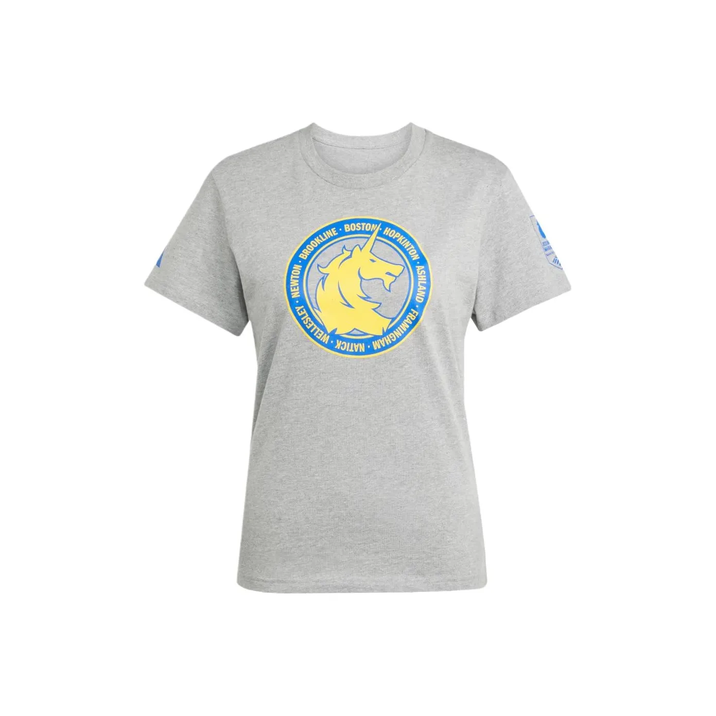 Adidas Free Shipping With AdiClub Boston Marathon® 2025 Logo Graphic Tee