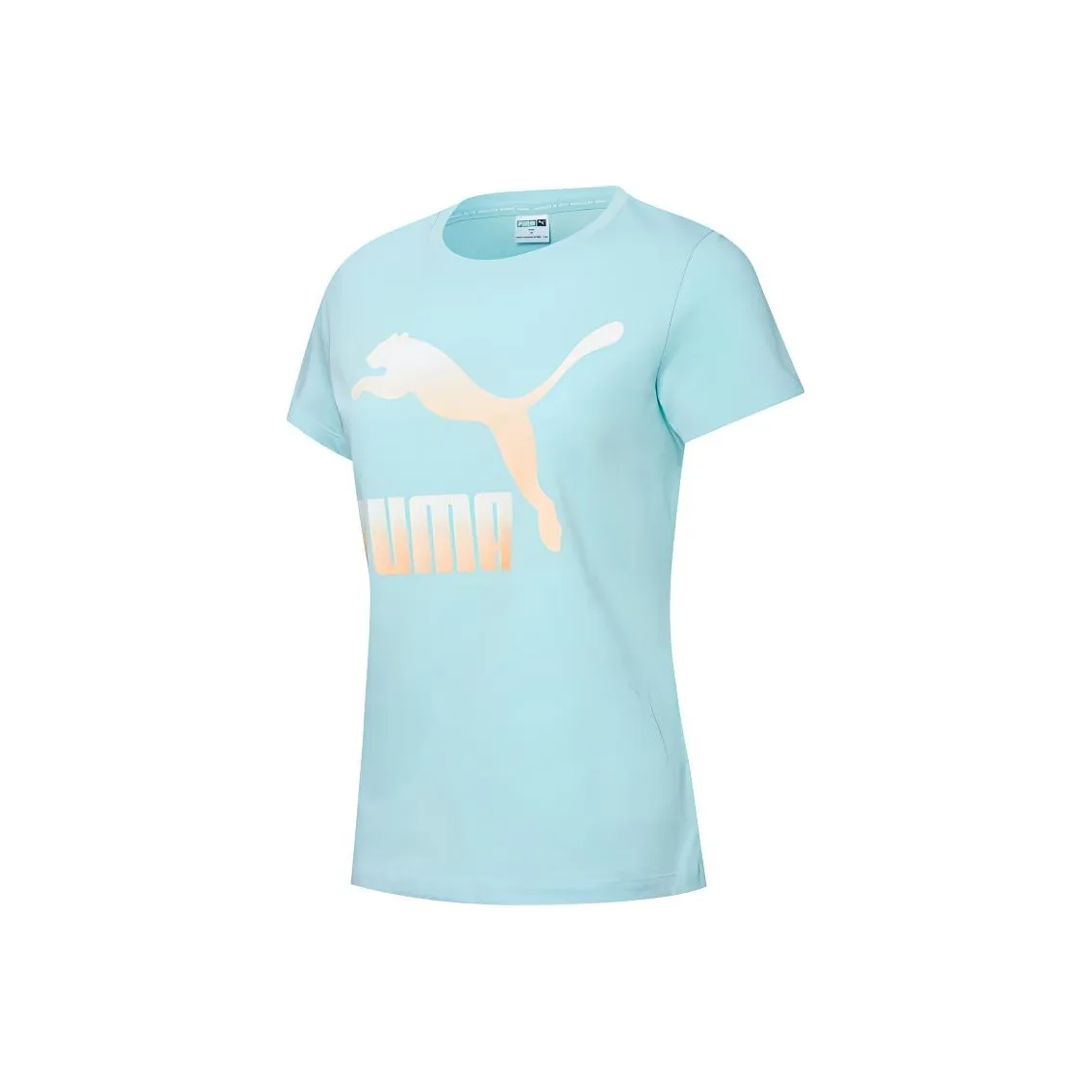 PUMA Озерно-голубой Женские Футболки