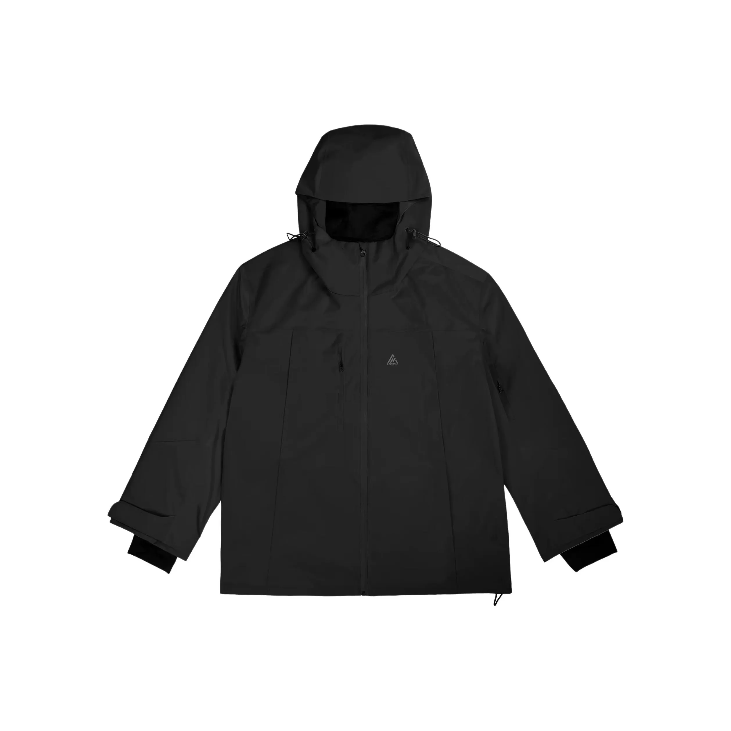 MECK Черный Унисекс Верхняя одежда для лыж