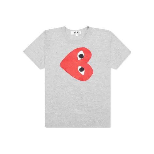 COMME DES GARCONS SHIRT Серый Женские Т-рубашки