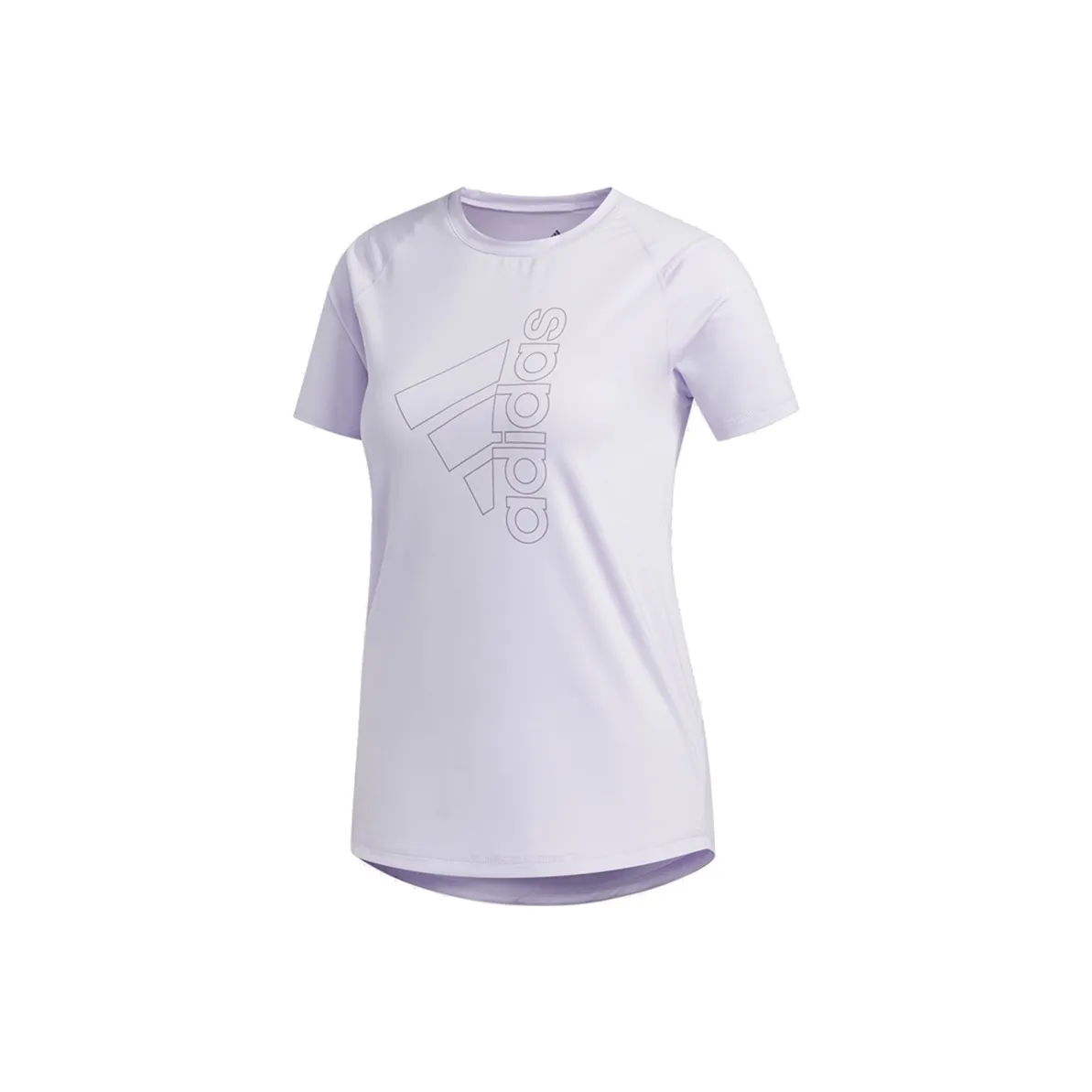 Adidas T-Shirt Женская Светло-фиолетовая