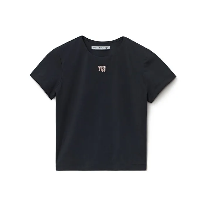 Alexander Wang Стандартная футболка женская черная