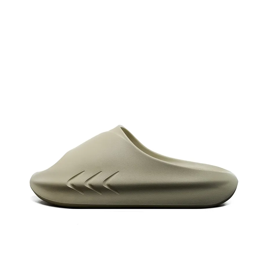 RIGORER Shark Slip-resistant Antibacterial Shock Absorbers Слипоны Unisex Бледно-серый