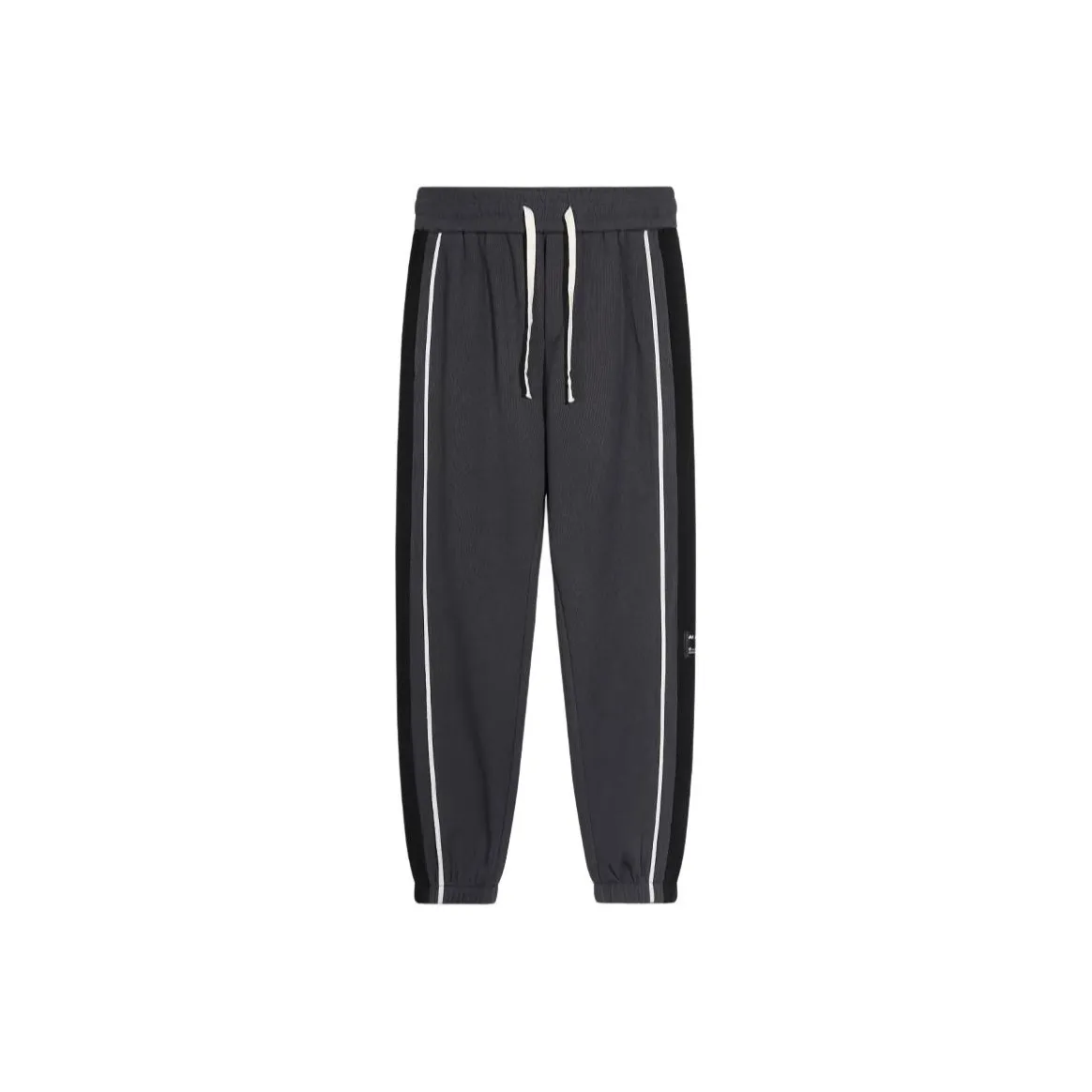 GURBAKS Повседневные брюки Мужские Черные с флисовой подкладкой и утолщенные