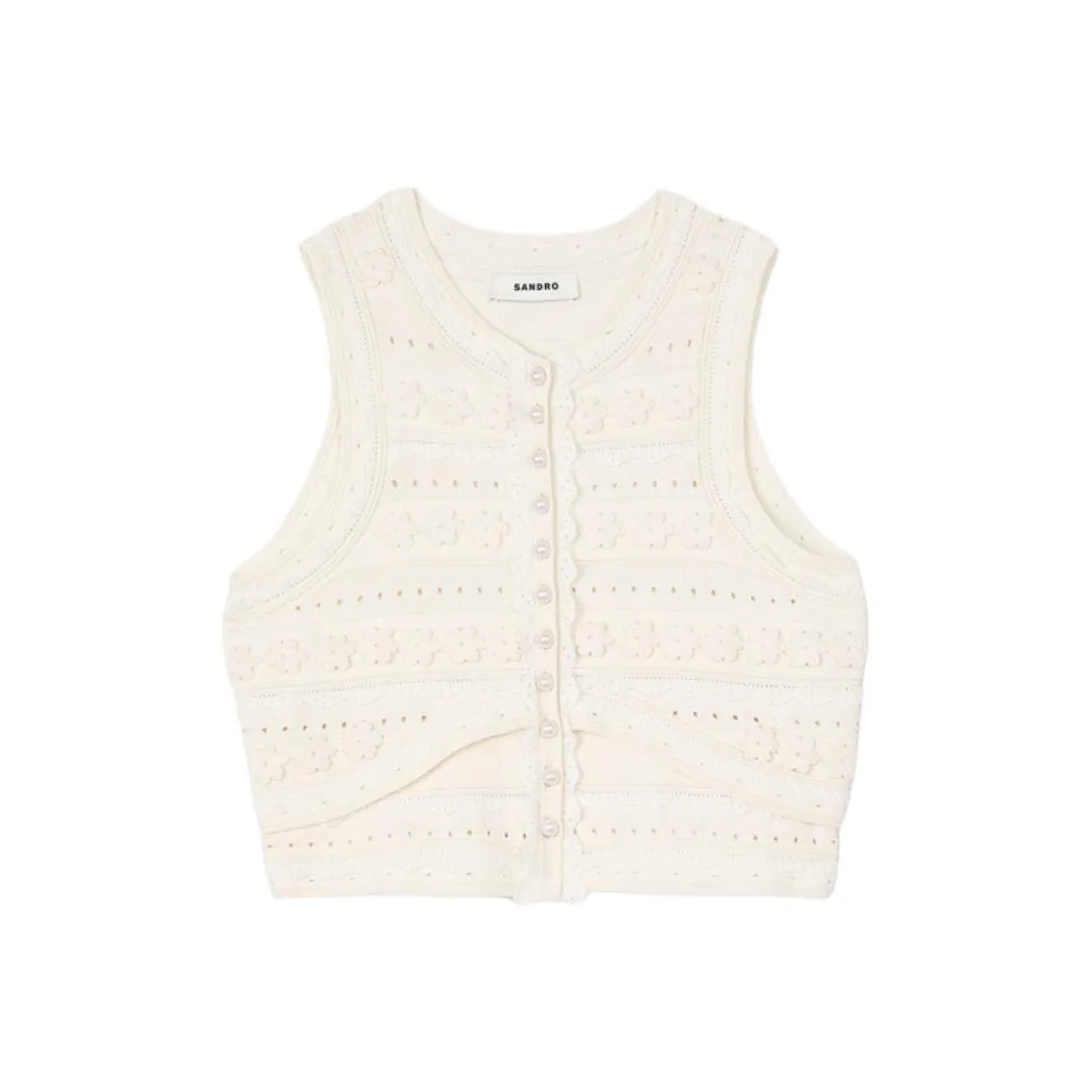 Sandro Майка Женская Светло-Янтарная