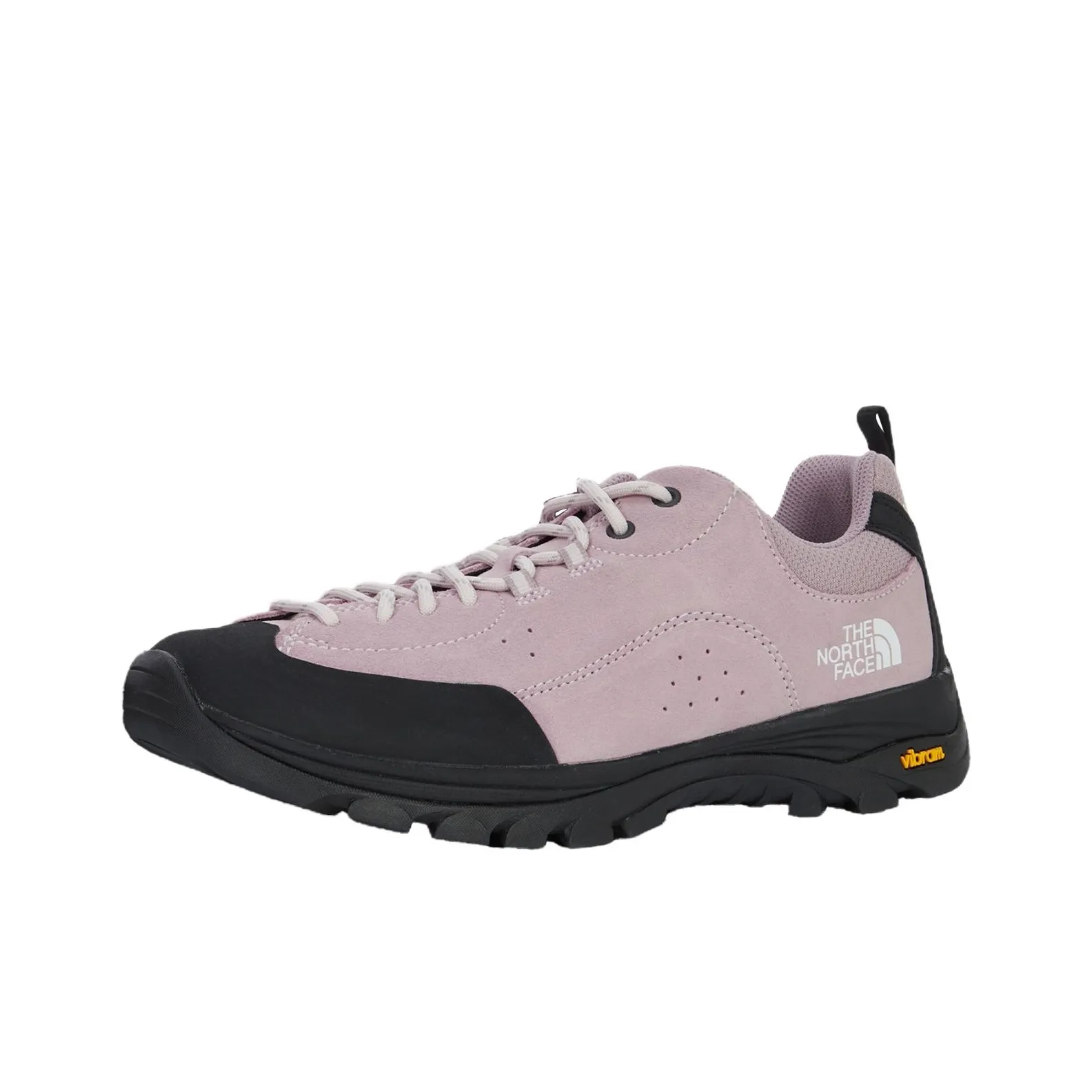 THE NORTH FACE RHINO Shock Absorbers Slip-Resistant Low Top Hiking Shoes Men's Pink Black THE NORTH FACE RHINO Shock Absorbers Slip-Resistant Низкий Топ Походная обувь Мужская Розовый Черный
