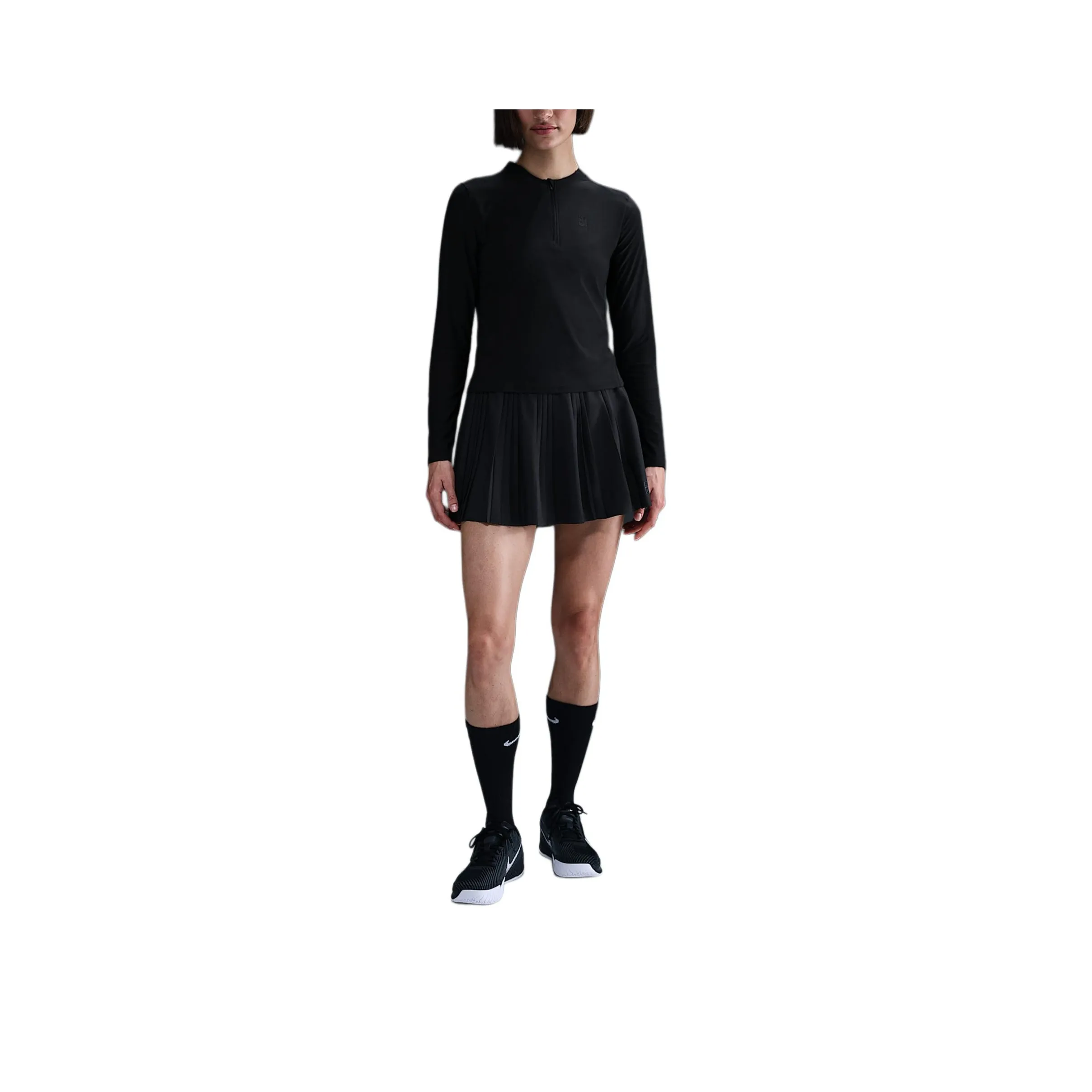 Nike Court Advantage T-Shirts Women's Black