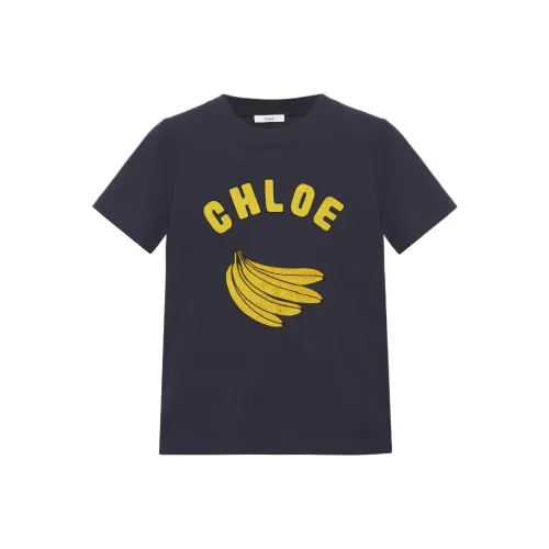 Chloé Сумеречный синий Женские футболки