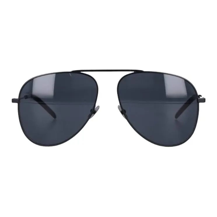 SAINT LAURENT Aviator Sunglasses Unisex Black