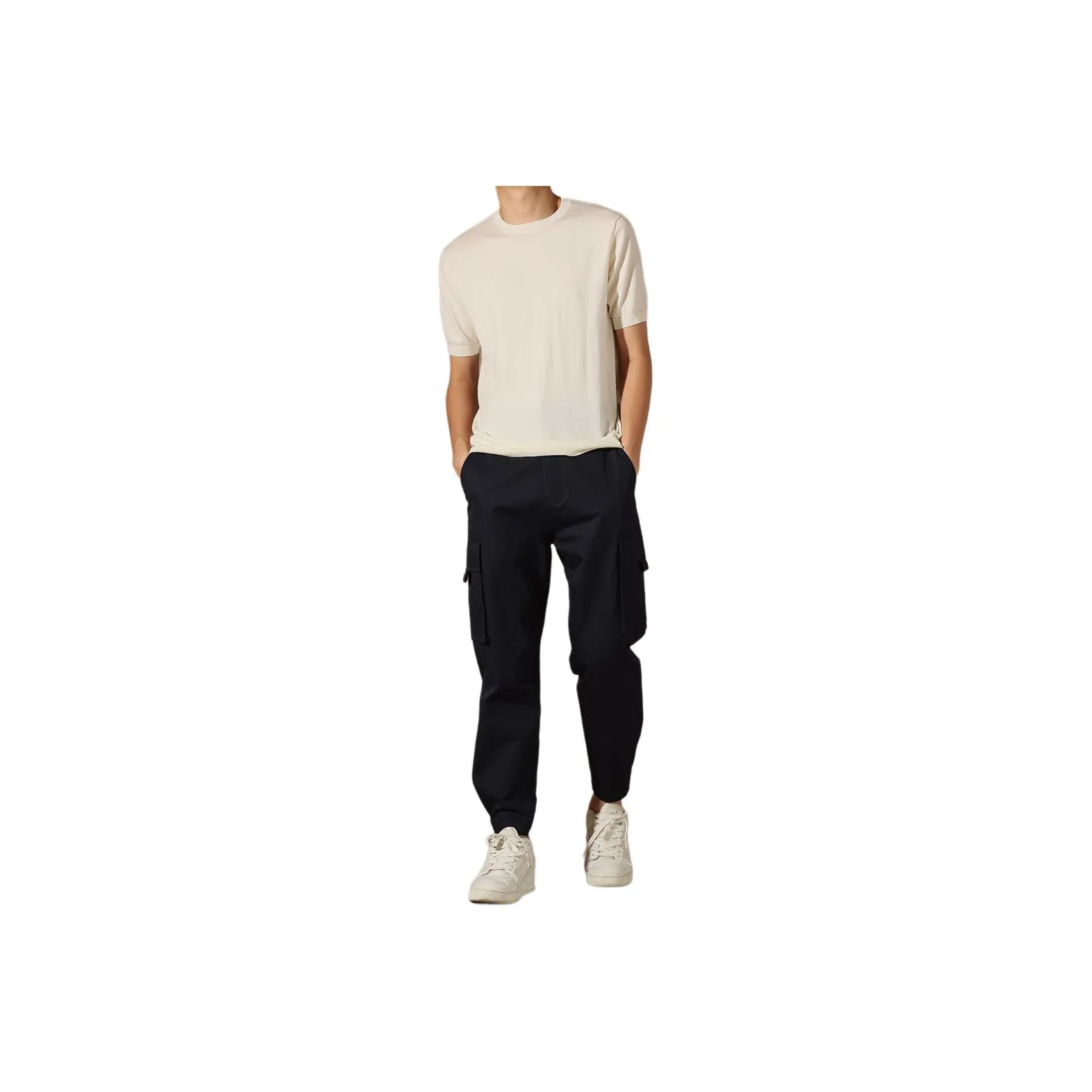 Hacikis Casual pants WOMENS Men's Navy Blue