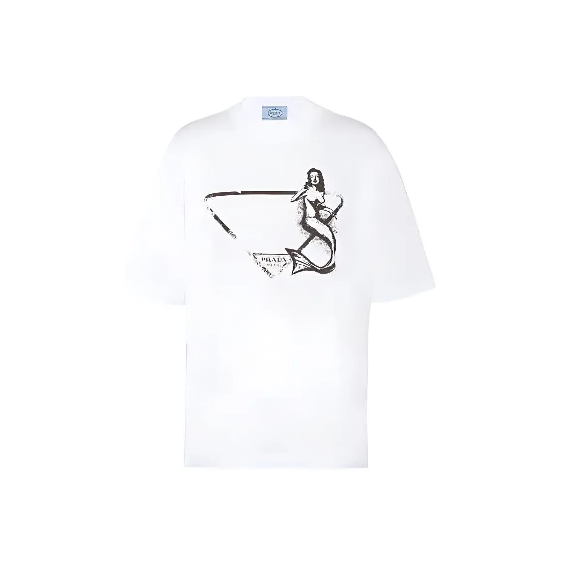 PRADA SS22 T Shirt Women's White