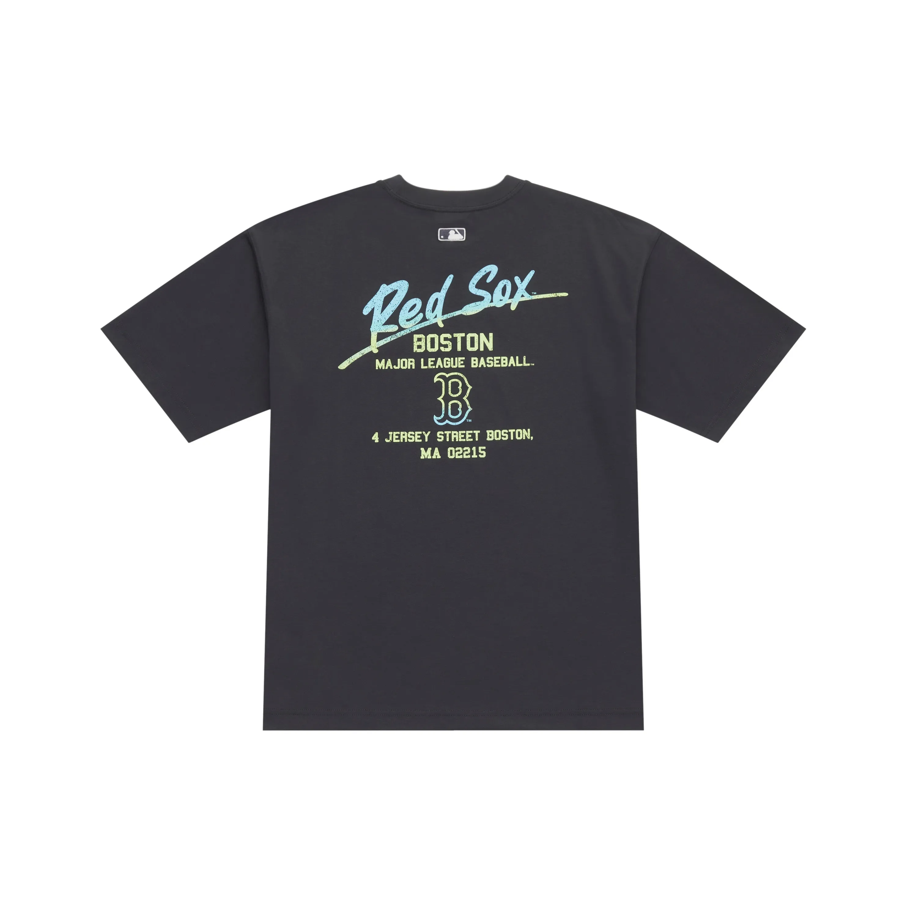 MLB Boston Red Sox Basic Collection SS25 T Shirt Unisex Charcoal Gray