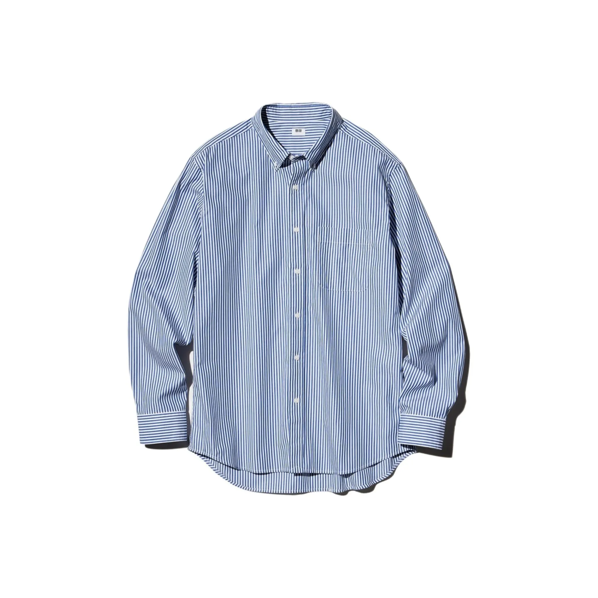 UNIQLO Синие Унисекс Рубашки