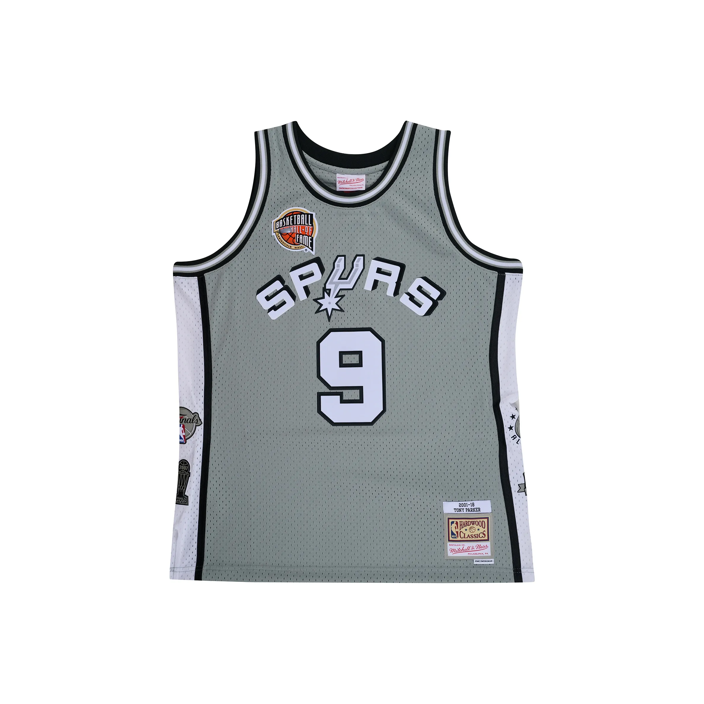 MITCHELL NESS Баскетбольная Джерси Унисекс Серого цвета