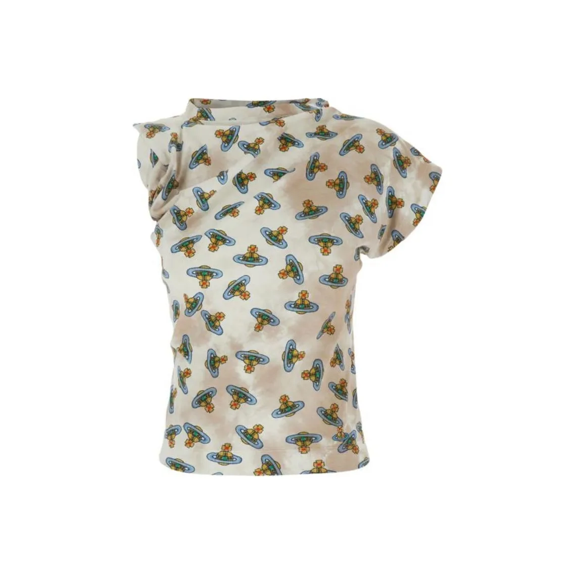 Vivienne Westwood T-Shirt Женская Бежевая