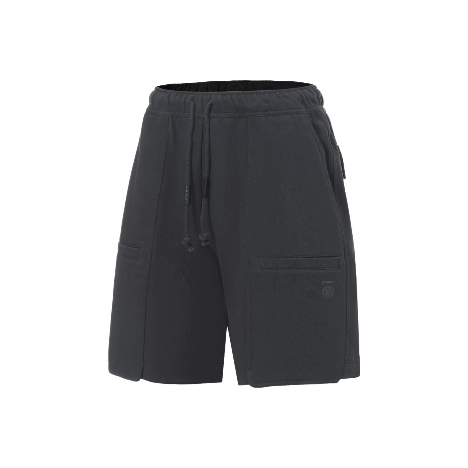 LiNing Li Ning X Jackie Chan Sports Shorts Men's Charcoal Black
