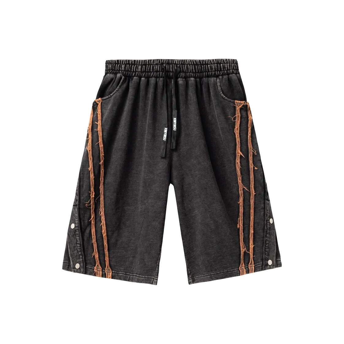 XINYINSU Черные Унисекс Повседневные шорты