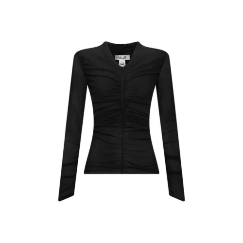 Diane von Furstenberg Черные Женские Рубашки T