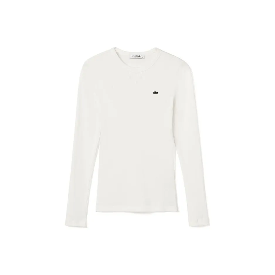 LACOSTE Женские рубашки цвета экрю