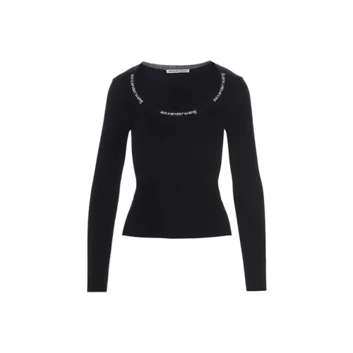 alexander wang Черные Женские Рубашки
