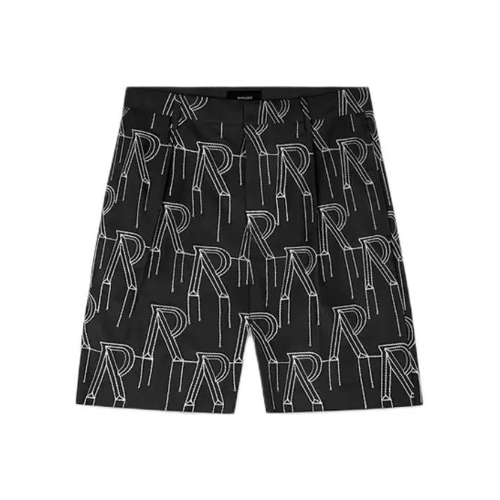 REPRESENT Initial embroidered Tailored Shorts