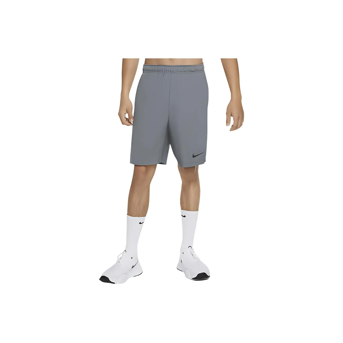 Nike Дымчато-серый Мужские спортивные шорты