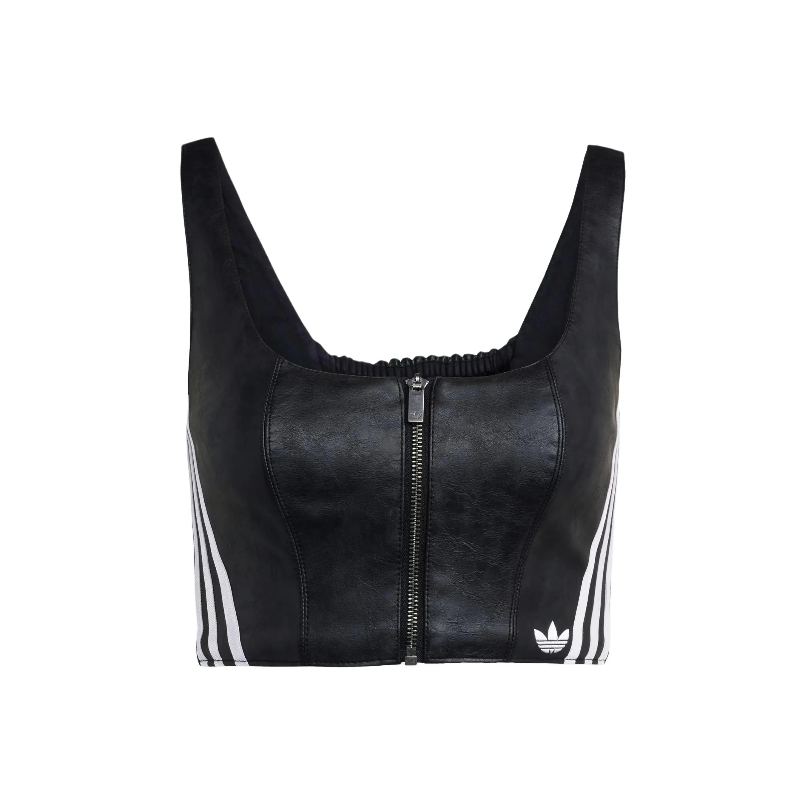 Adidas Originals Adilenium Season 3 Vintage Faux Leather Top